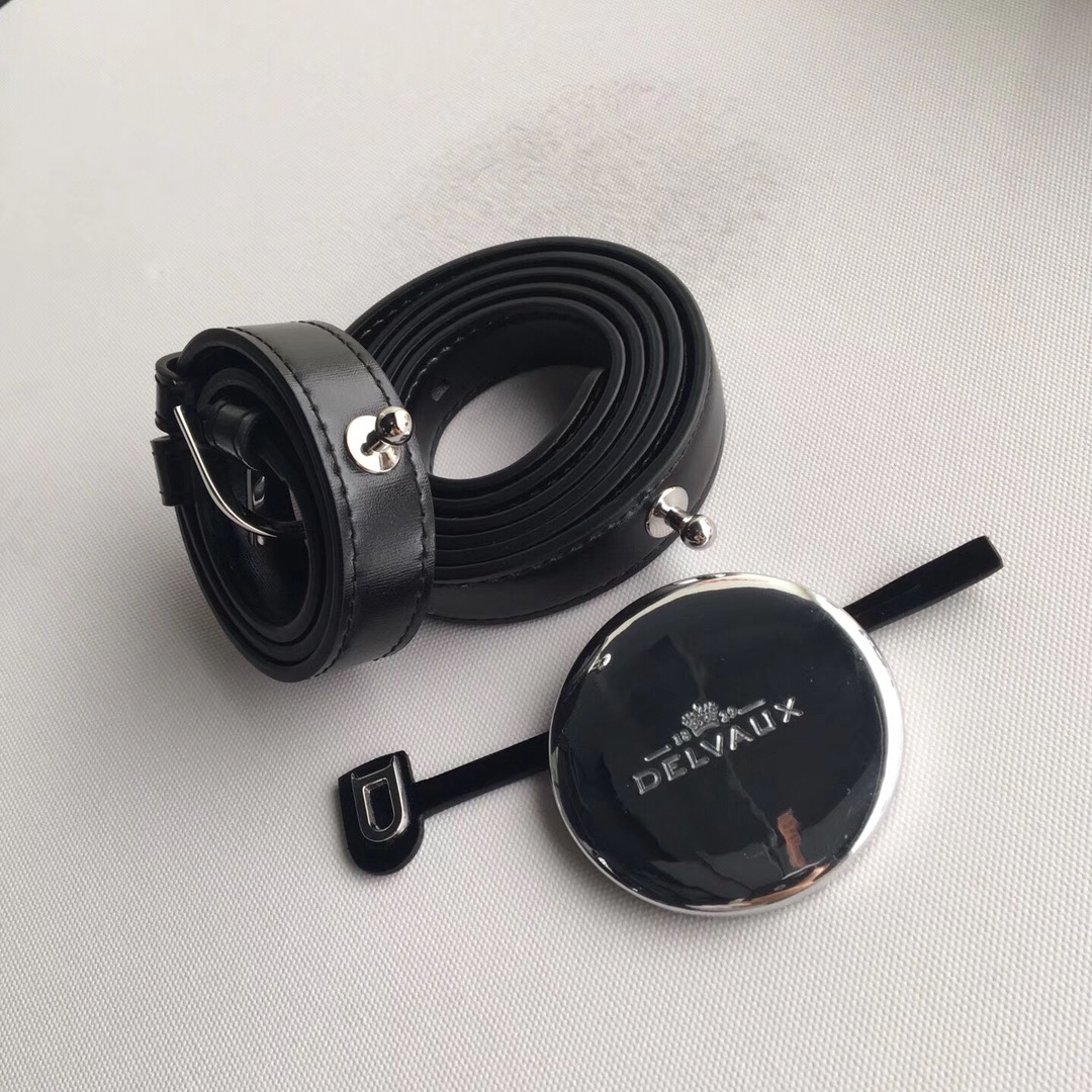 델보 브리앙 박스 GM 백 유광 블랙